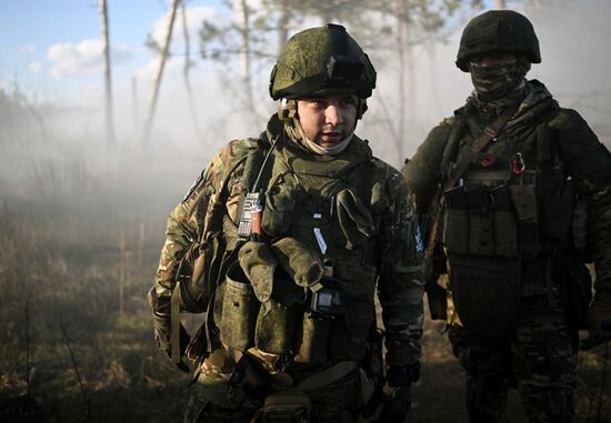 Боевая подготовка военнослужащих ВДВ в зоне СВО