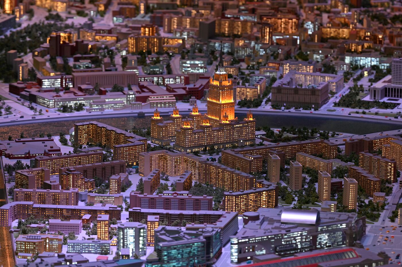 Выставка "Россия". Павильон "Макет Москвы" открылся на ВДНХ после реконструкции