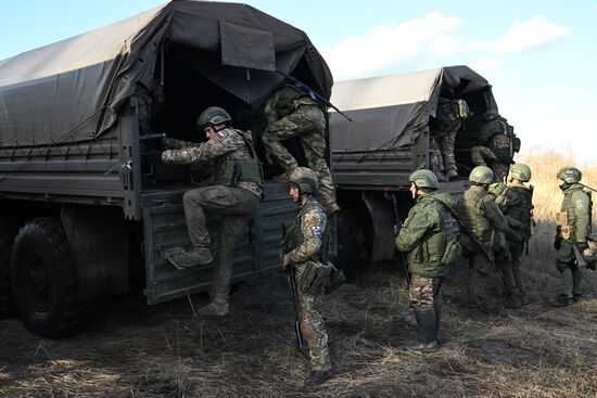 Боевая подготовка военнослужащих ВДВ в зоне СВО