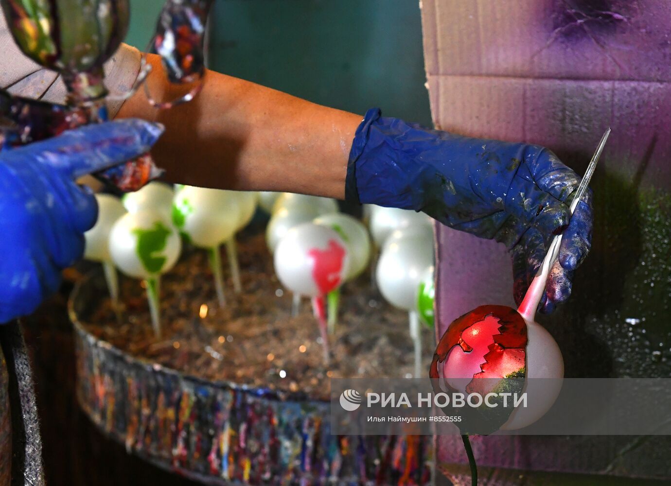 Производство елочных игрушек в Красноярске