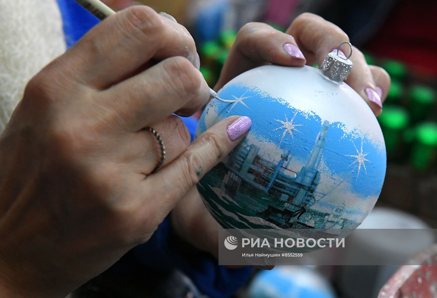 Производство елочных игрушек в Красноярске