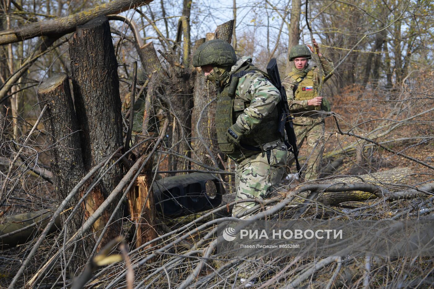 Работа артиллеристов на Запорожском направлении