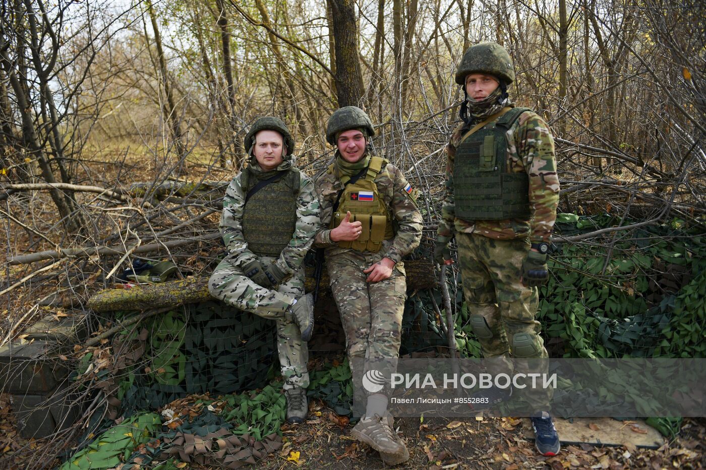 Работа артиллеристов на Запорожском направлении