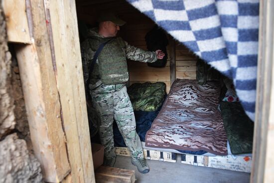 Работа артиллеристов на Запорожском направлении 