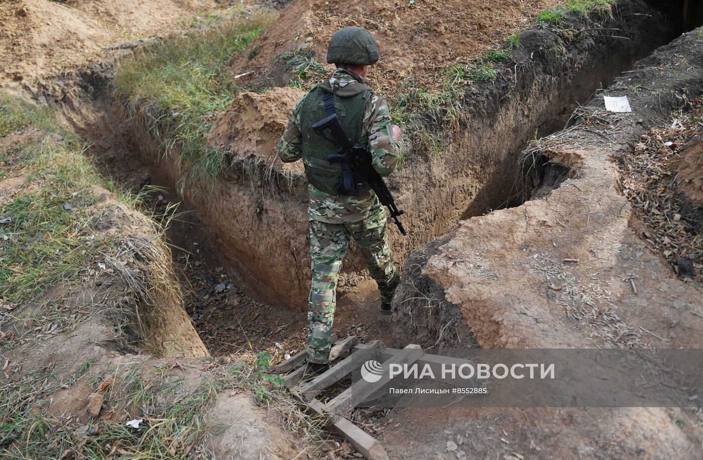 Работа артиллеристов на Запорожском направлении