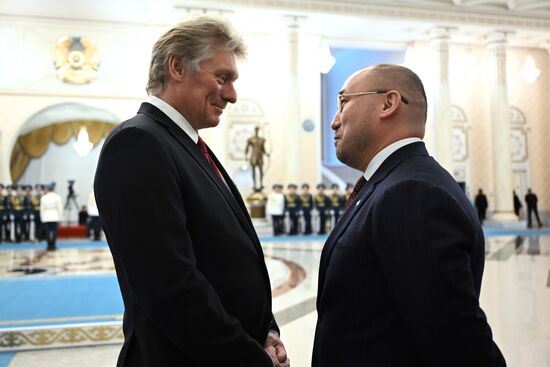 Визит президента РФ В. Путина в Казахстан