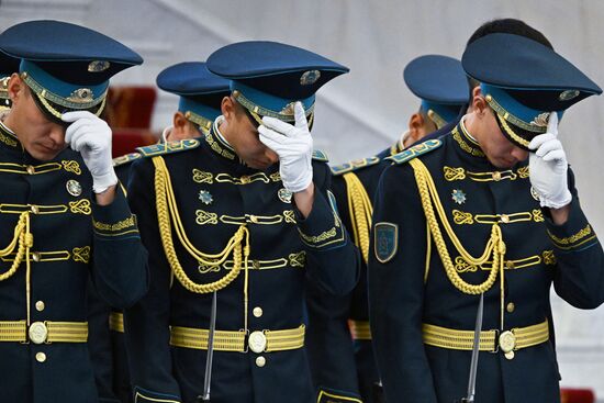 Визит президента РФ В. Путина в Казахстан