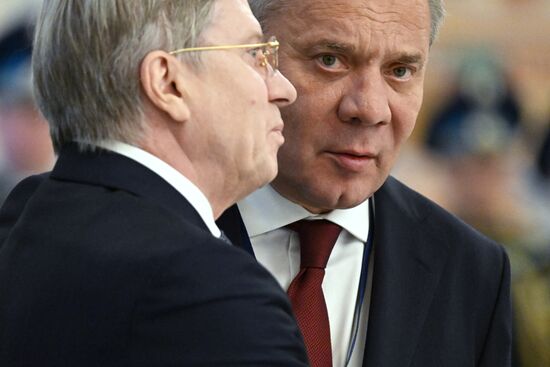 Визит президента РФ В. Путина в Казахстан