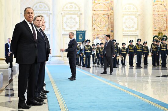 Визит президента РФ В. Путина в Казахстан