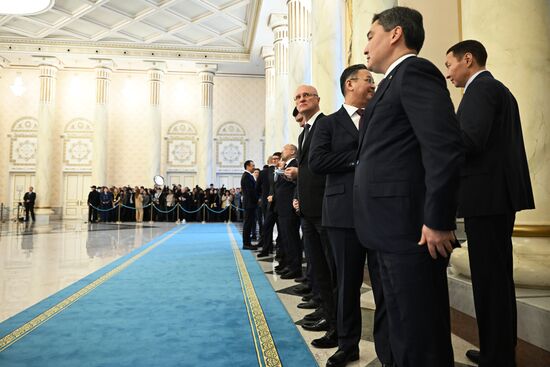 Визит президента РФ В. Путина в Казахстан