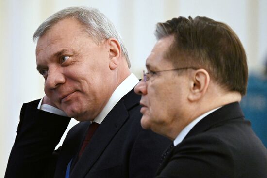 Визит президента РФ В. Путина в Казахстан