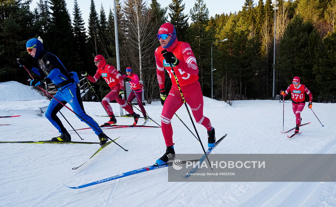 Предсезонный сбор команды России по лыжным гонкам