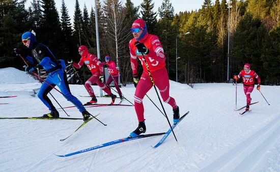 Предсезонный сбор команды России по лыжным гонкам