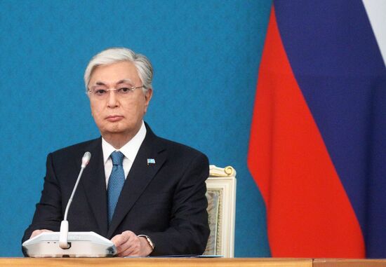 Визит президента РФ В. Путина в Казахстан