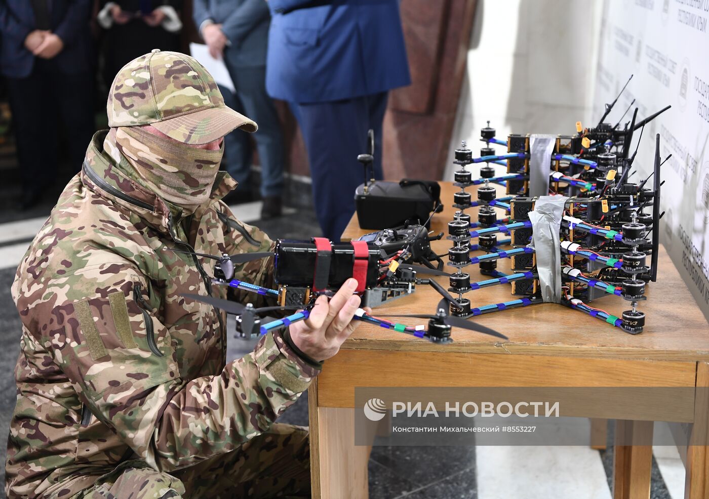 Передача дронов мотострелковому батальону в Крыму 