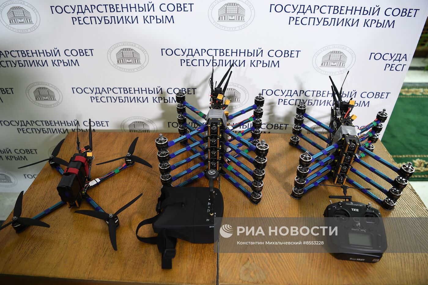Передача дронов мотострелковому батальону в Крыму 