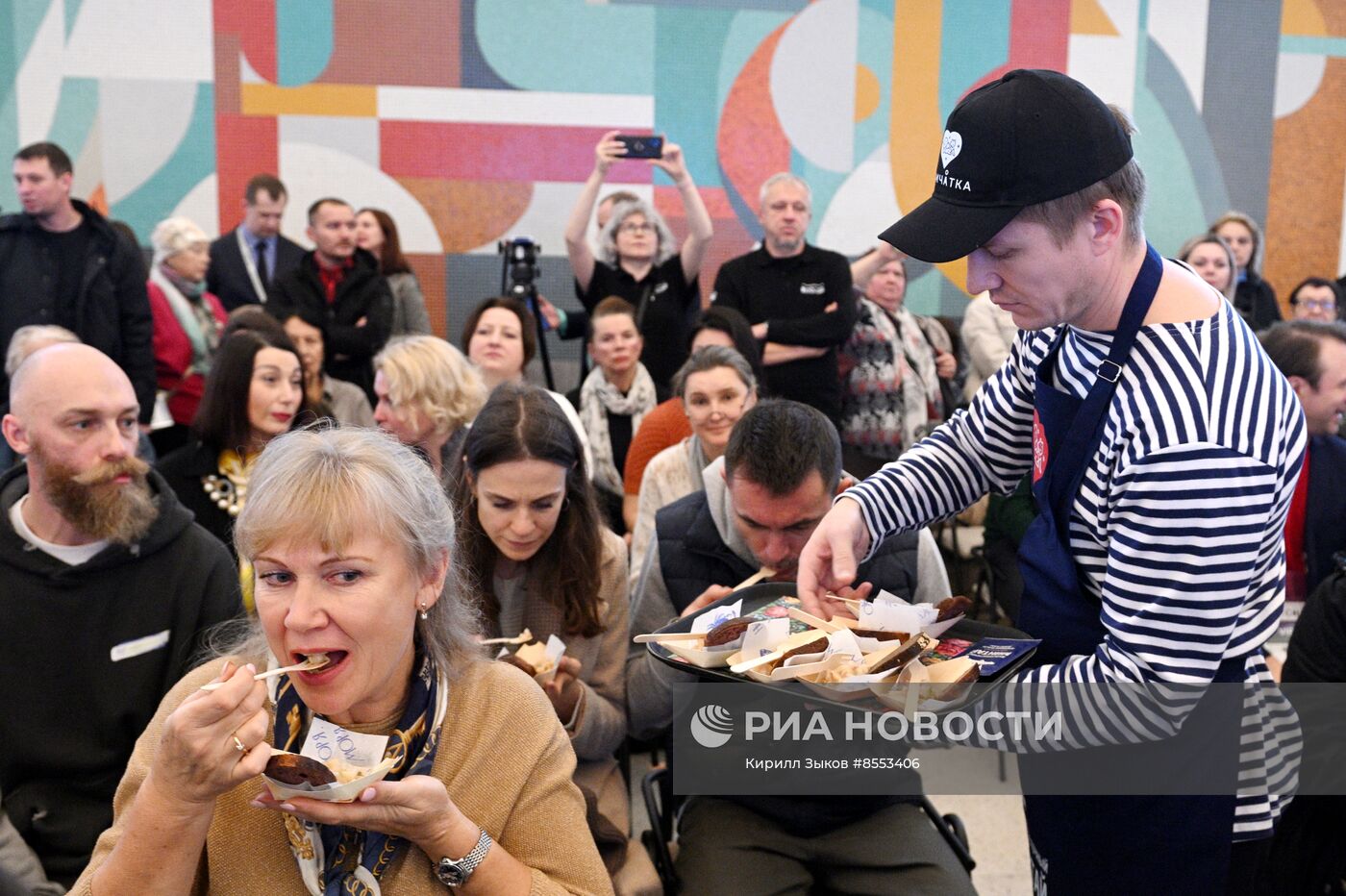 Выставка "Россия". День Камчатского края. Презентация блюд 