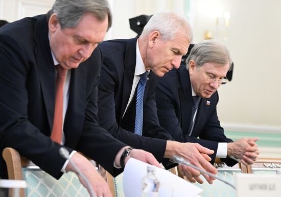 Визит президента РФ В. Путина в Казахстан