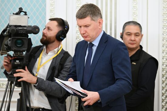 Визит президента РФ В. Путина в Казахстан