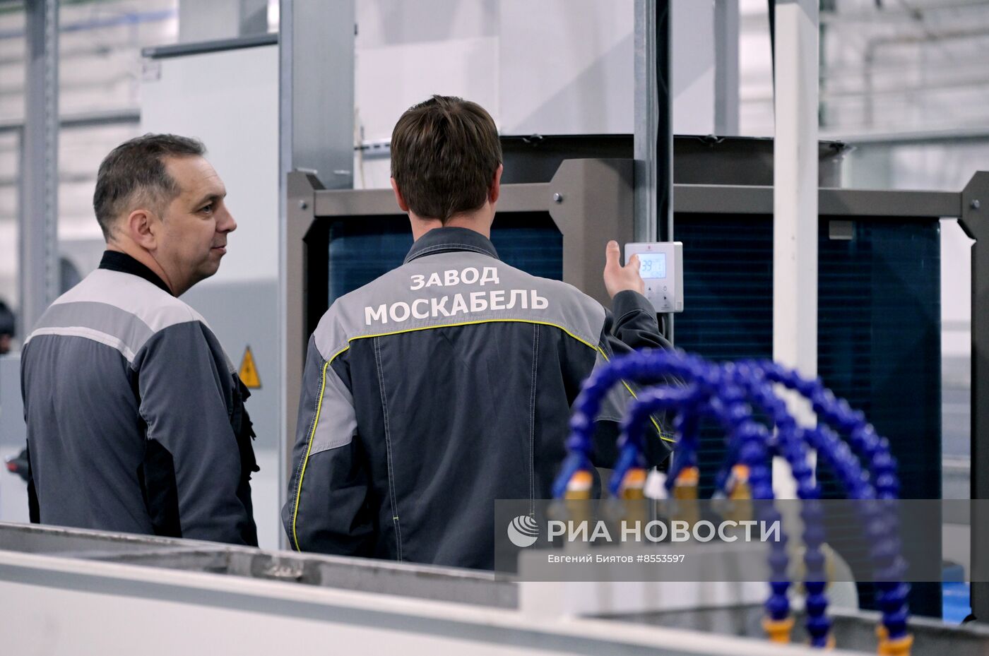 Запуск нового цеха по выпуску импортозамещающих кабелей в Московской области