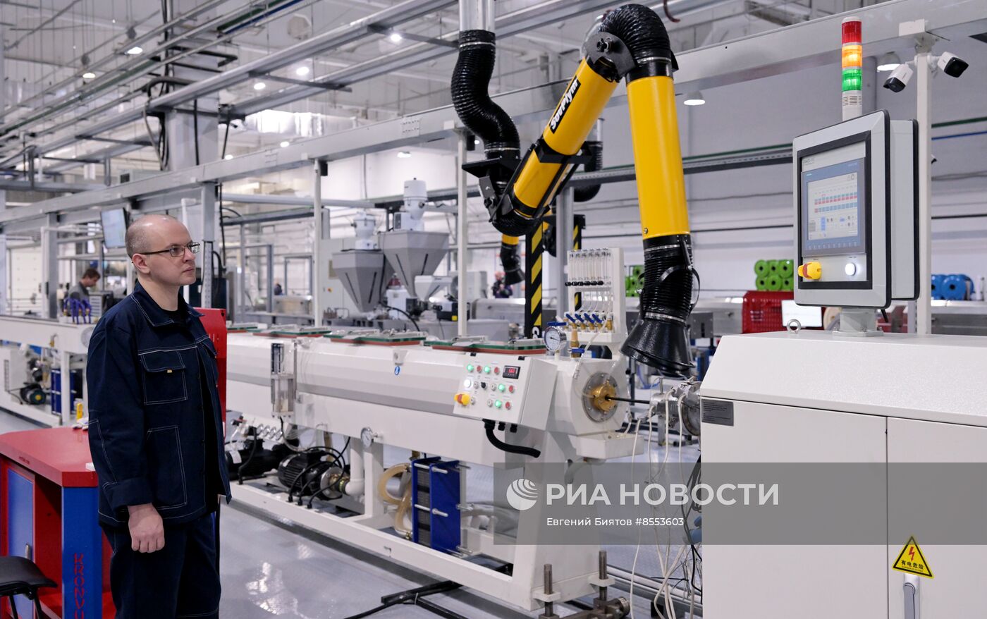 Запуск нового цеха по выпуску импортозамещающих кабелей в Московской области