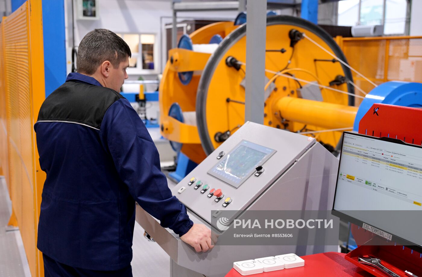 Запуск нового цеха по выпуску импортозамещающих кабелей в Московской области