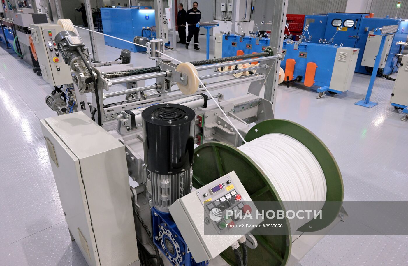 Запуск нового цеха по выпуску импортозамещающих кабелей в Московской области