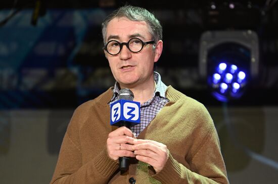 Выставка "Россия". Финал и награждение участников конкурса на лучшую постановку пьесы "Трудный экзамен" в рамках Всероссийского просветительского проекта Знание. Театр