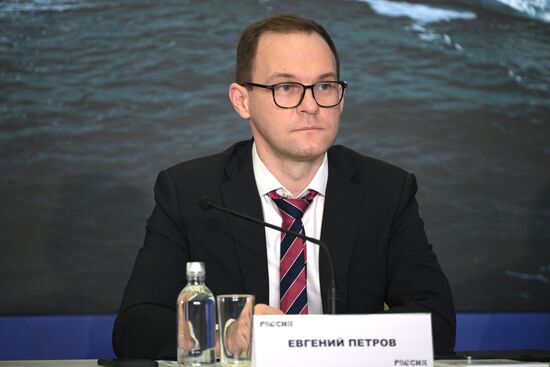 Выставка "Россия". Пресс-конференция "Новая страница в изучении российской Арктики: уникальные геологические экспедиции по исследованию континентального шельфа"