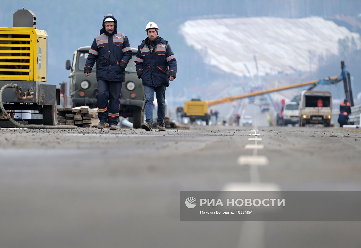 Председатель правительства РФ М. Мишустин принял участие в церемонии открытия участков автодорог Татарстане, Дагестане, Свердловской и Мурманской областях