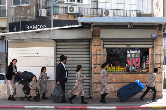 Обстановка в израильском городе Бней-Брак