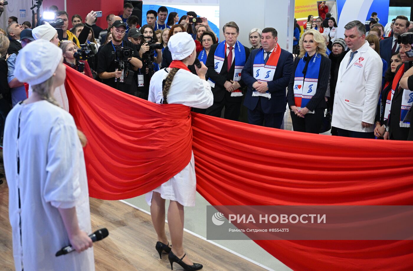 Выставка "Россия". Открытие экспозиции Минздрава России "На службе здоровья!"