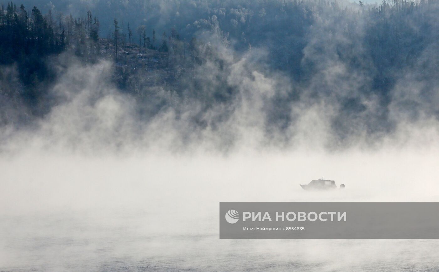 Поздняя осень в Красноярском крае