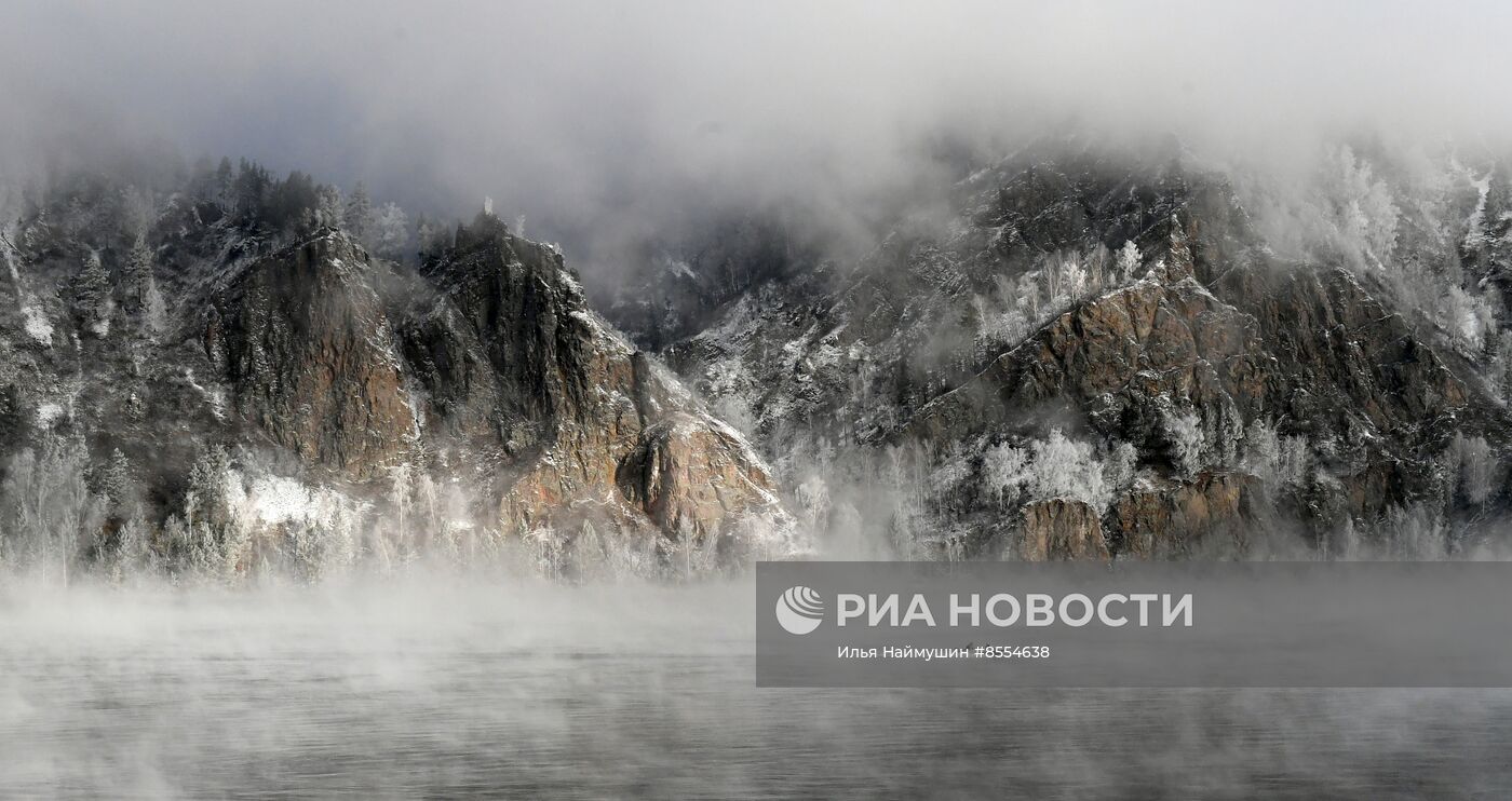 Поздняя осень в Красноярском крае