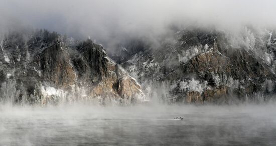 Поздняя осень в Красноярском крае