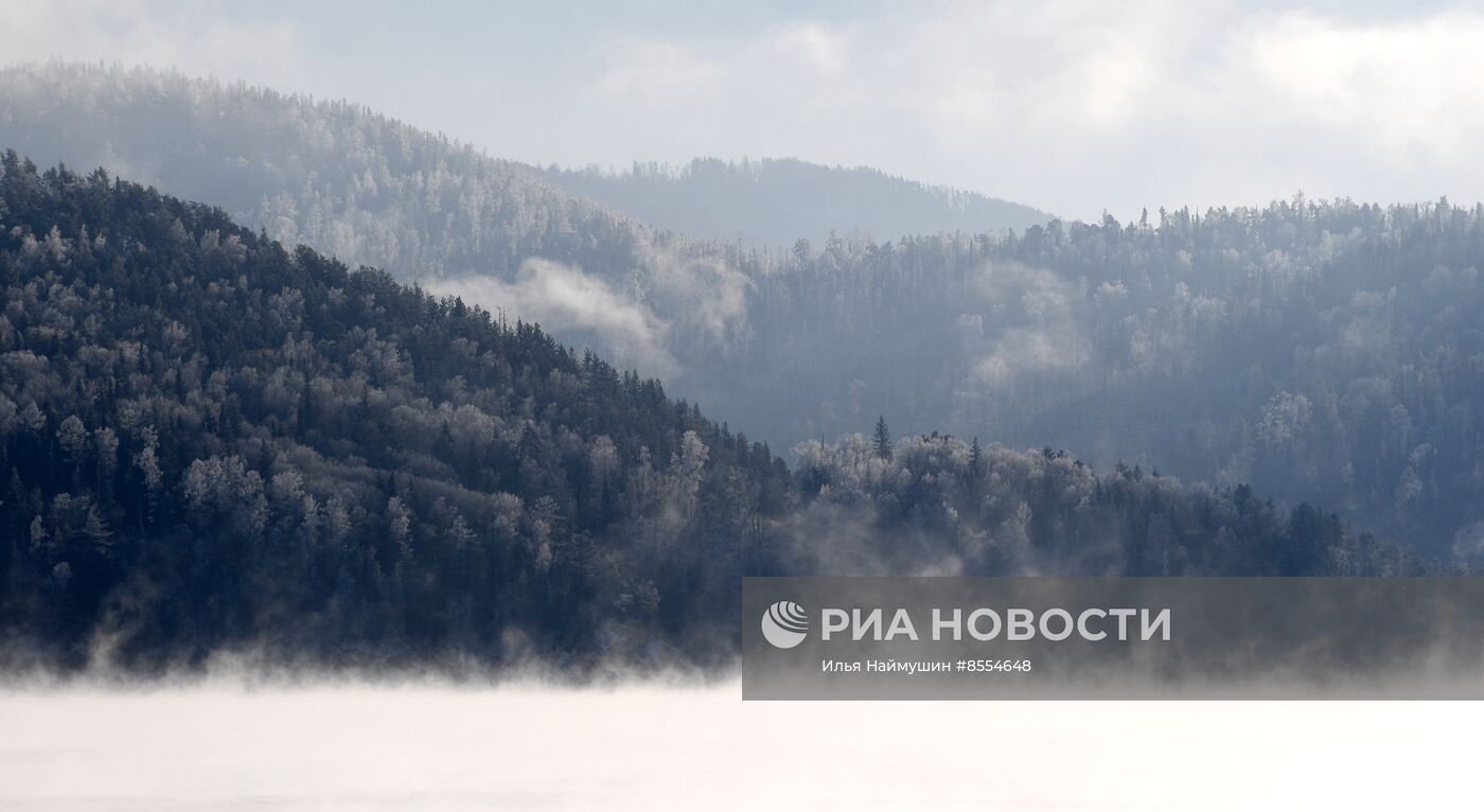 Поздняя осень в Красноярском крае