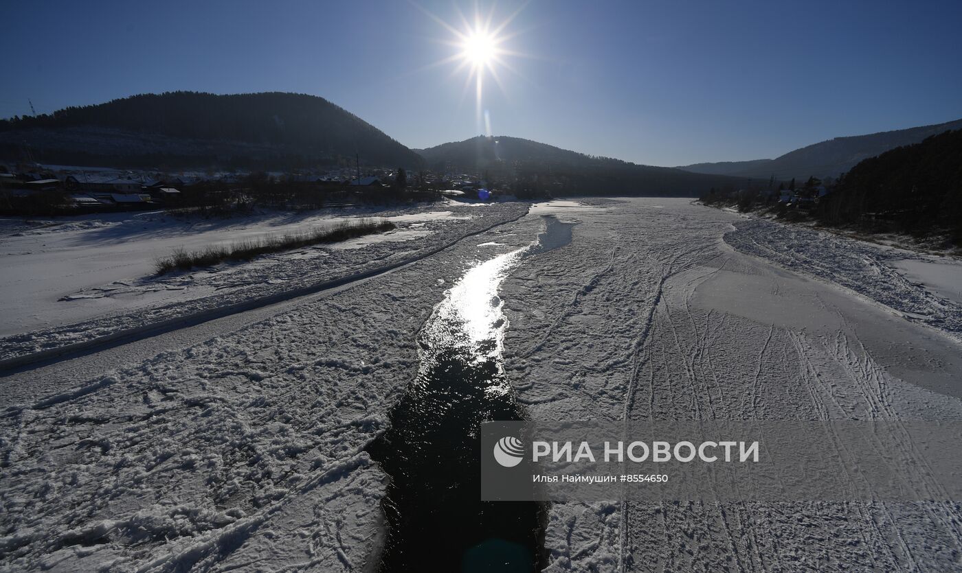 Поздняя осень в Красноярском крае