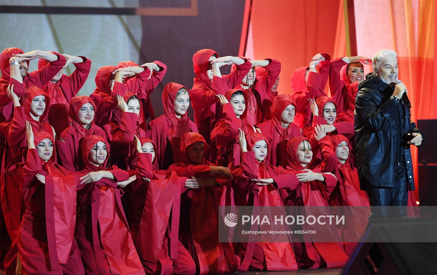 Выставка "Россия". Шоу-посвящение творчеству Олега Газманова