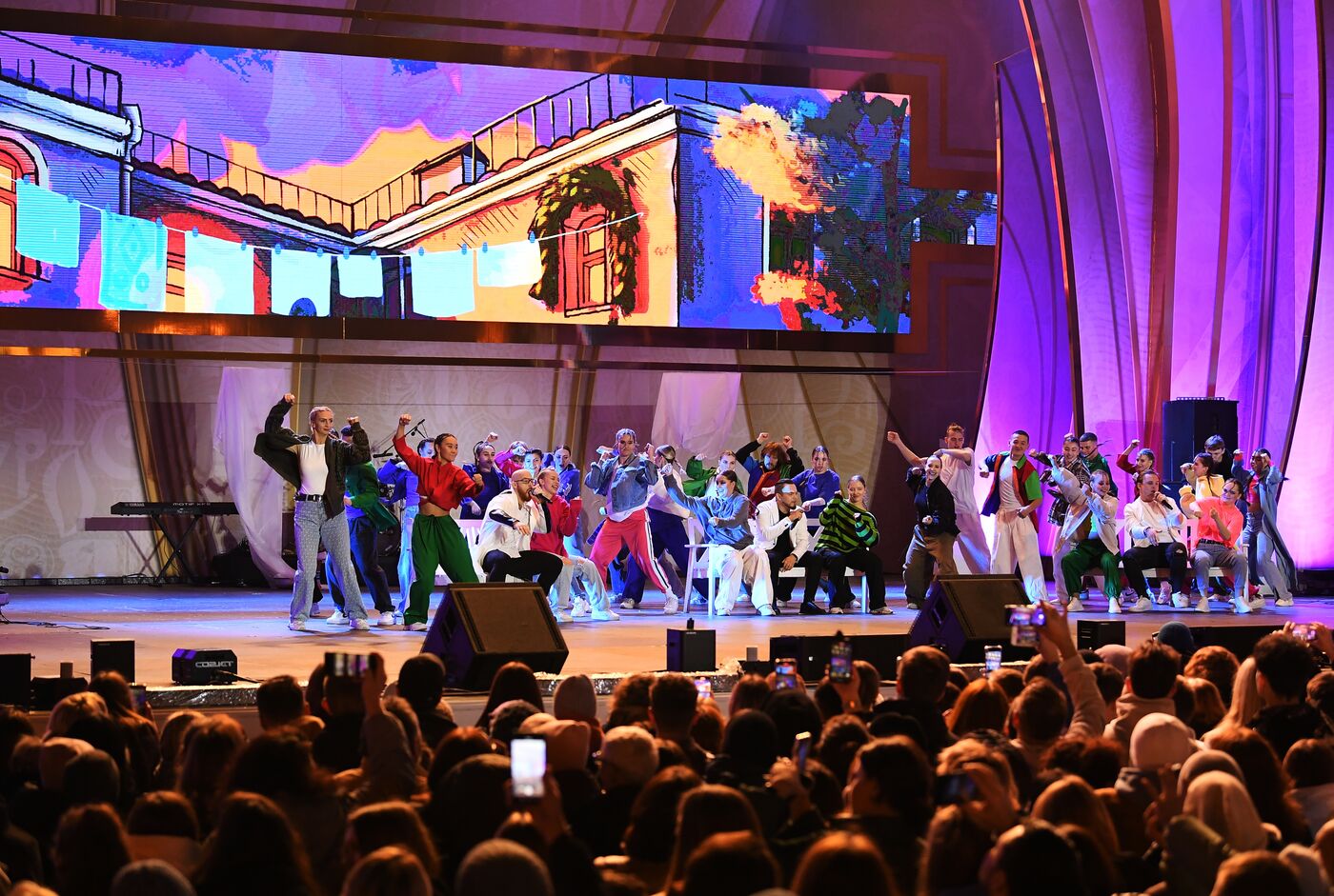 Выставка "Россия". Шоу-посвящение творчеству Олега Газманова