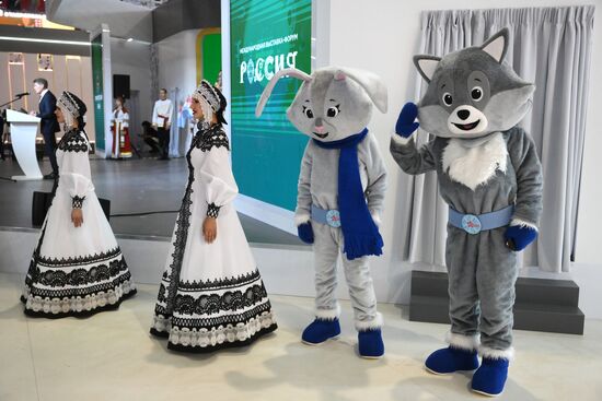 Выставка "Россия". Открытие Дня региона Приморского края