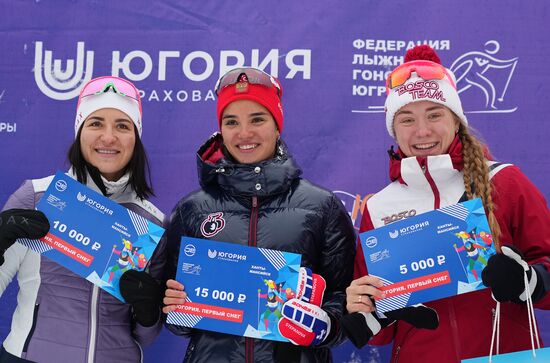 Лыжные гонки. "Югория. Первый снег". Женщины. Гонка 5 км