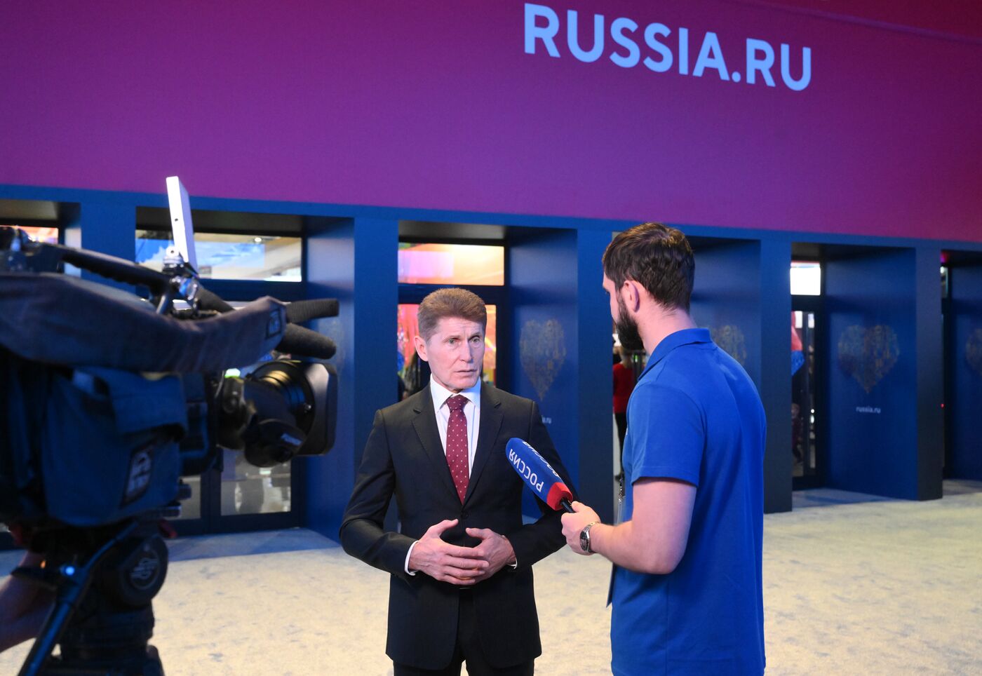 Выставка "Россия". Открытие Дня региона Приморского края