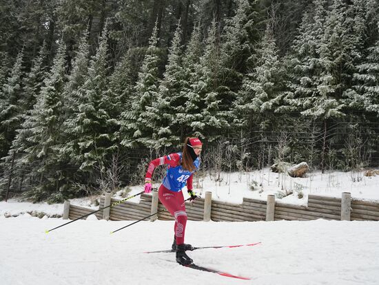 Лыжные гонки. "Югория. Первый снег". Женщины. Гонка 5 км