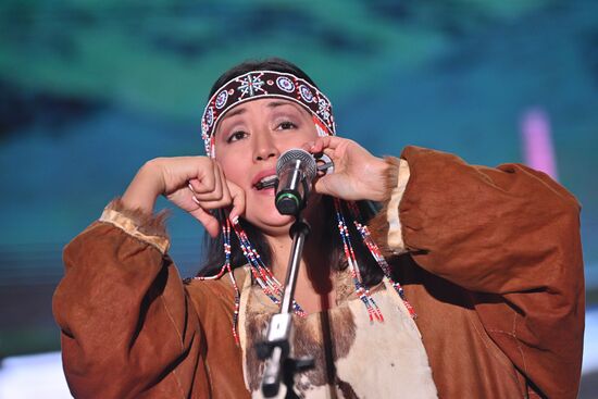 Выставка "Россия". Концерт "Сияние Чукотки"