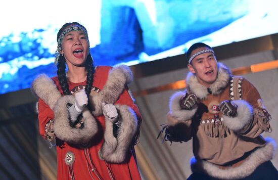 Выставка "Россия". Концерт "Сияние Чукотки"