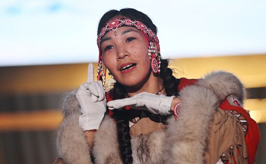 Выставка "Россия". Концерт "Сияние Чукотки"