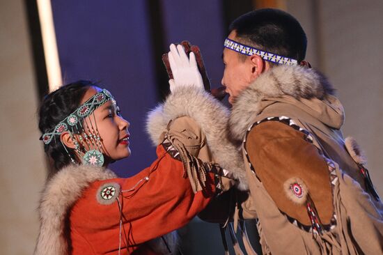 Выставка "Россия". Концерт "Сияние Чукотки"