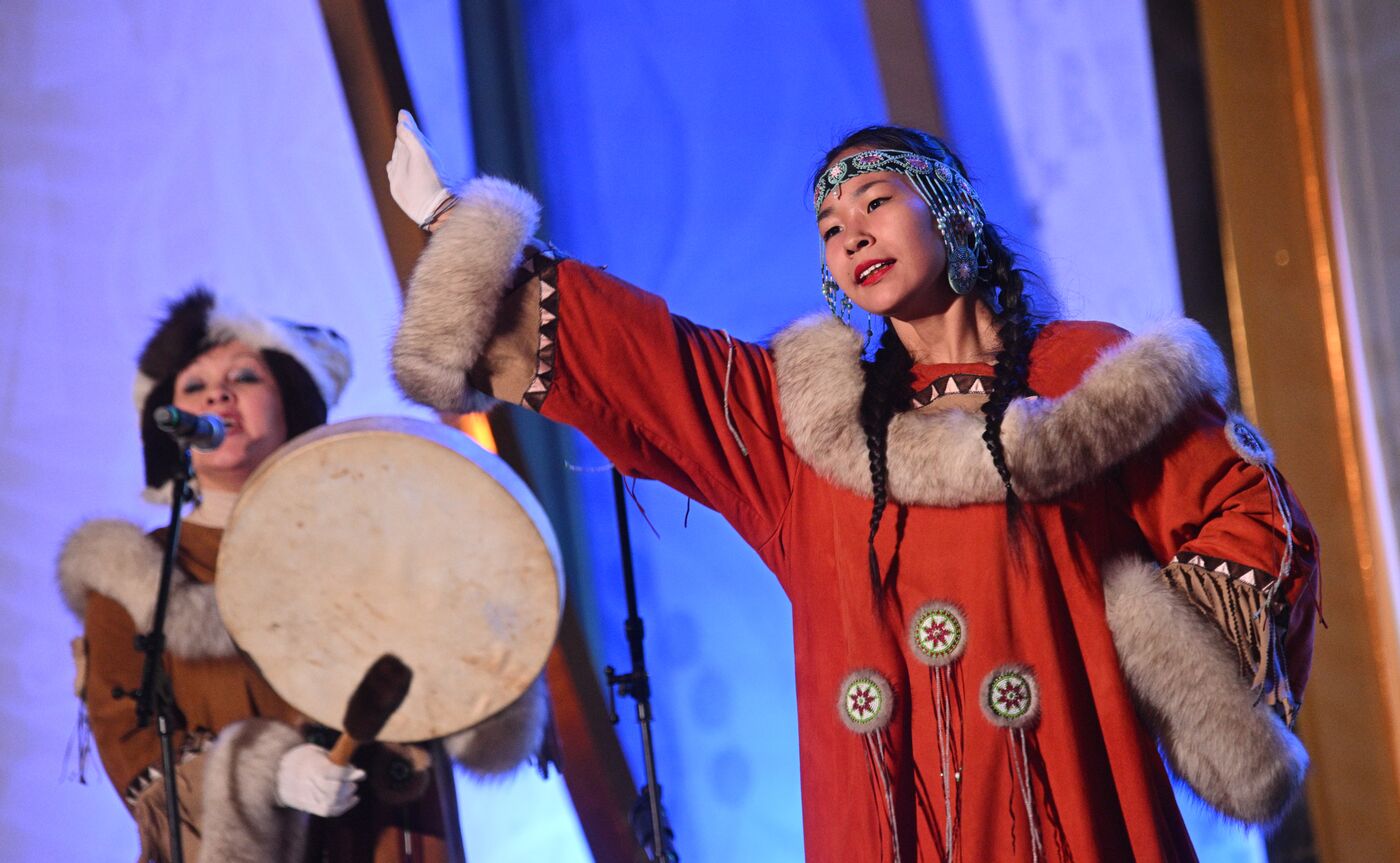 Выставка "Россия". Концерт "Сияние Чукотки"