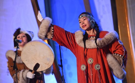 Выставка "Россия". Концерт "Сияние Чукотки"