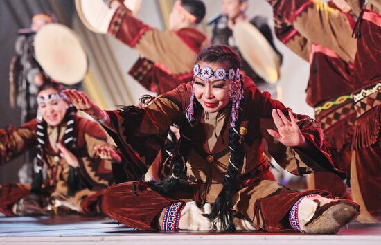 Выставка "Россия". Концерт "Сияние Чукотки"